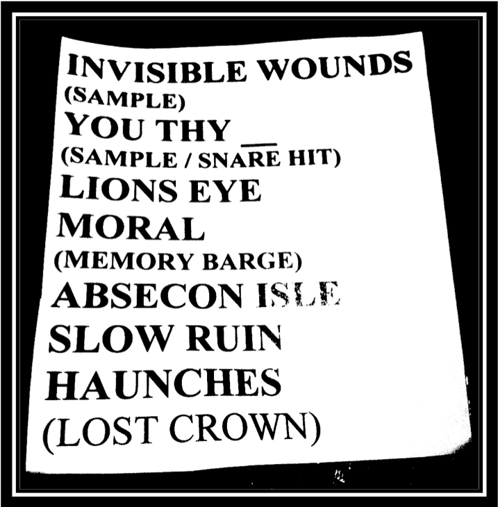 sannhet setlist2
