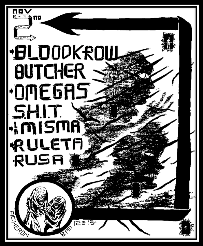 BLOODKROW BUTCHER FLYER